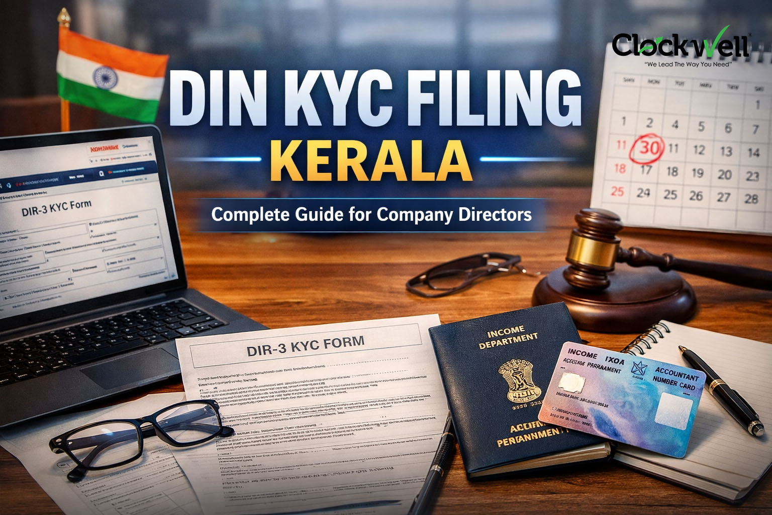 DIN KYC Filing Kerala: Complete Guide for Company Directors (2026)